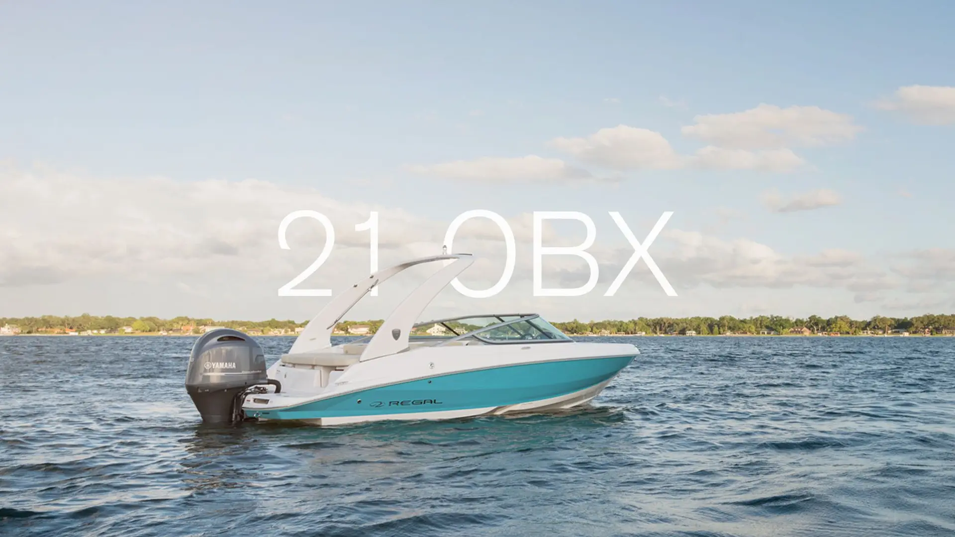 Regal 21 OBX underway