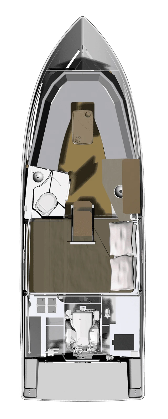 26 Express deck plan