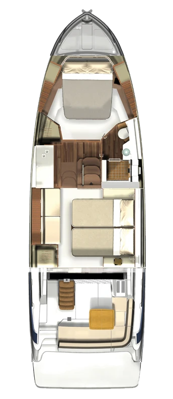 42 FLY deck plan