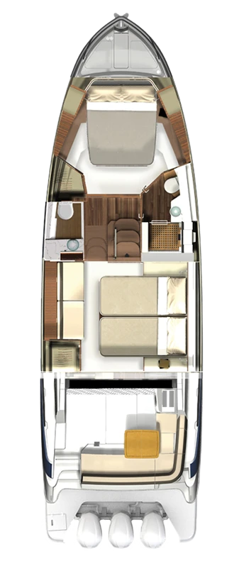 42 XO deck plan