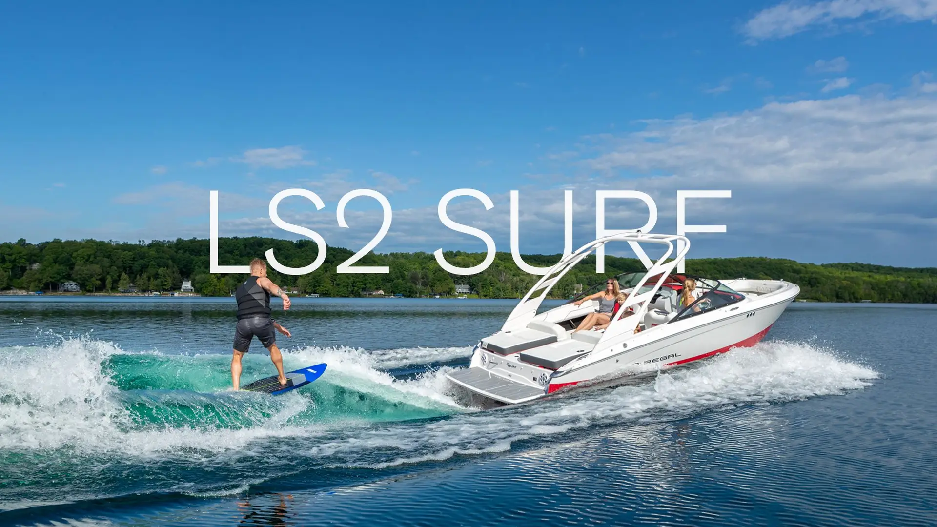 Regal LS2 Surf underway