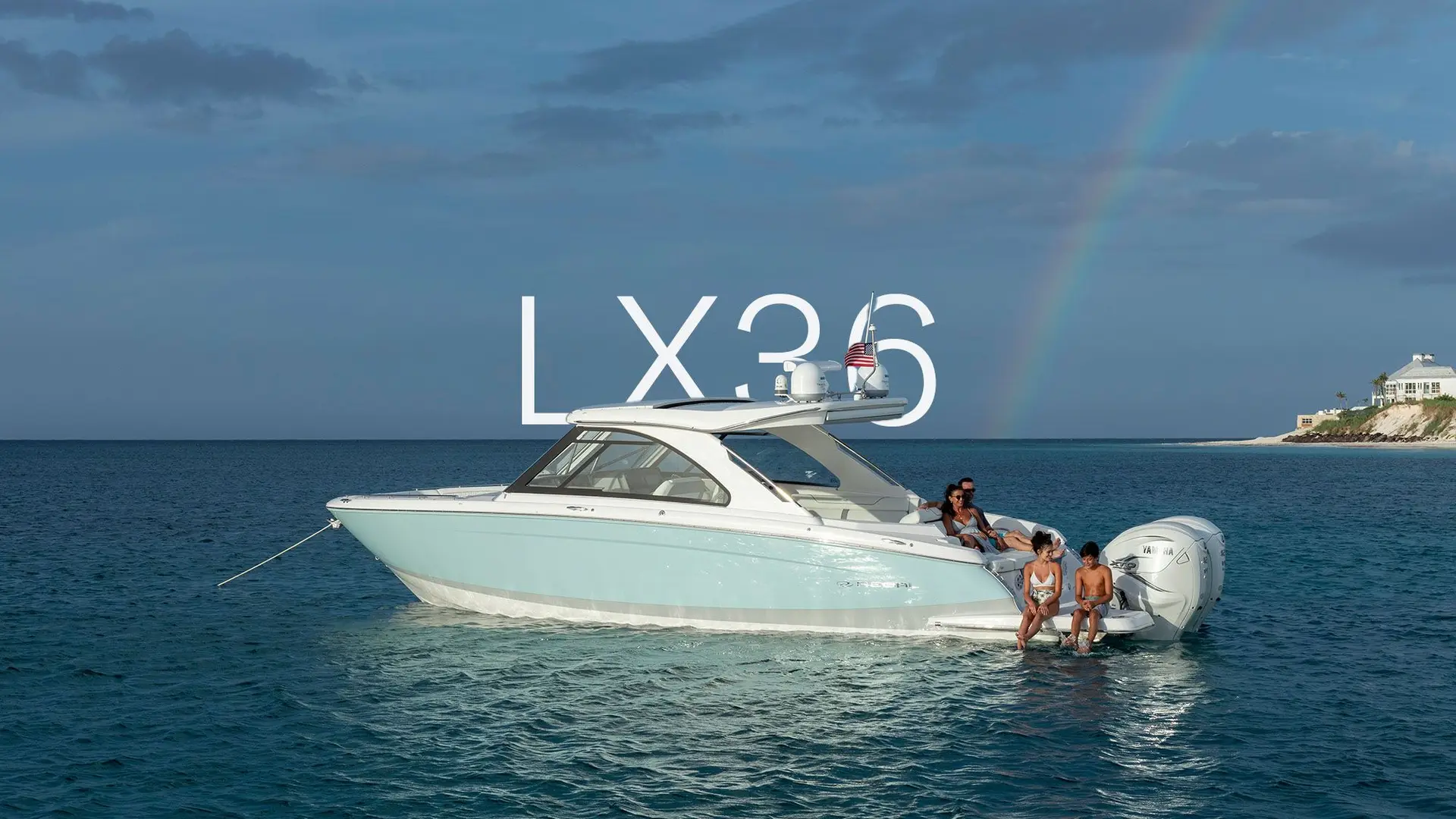 Regal LX36 underway