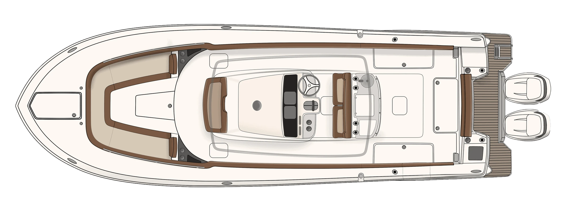 277 LXF deck plan