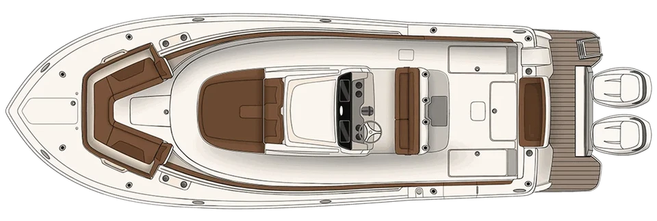 305 LXF deck plan