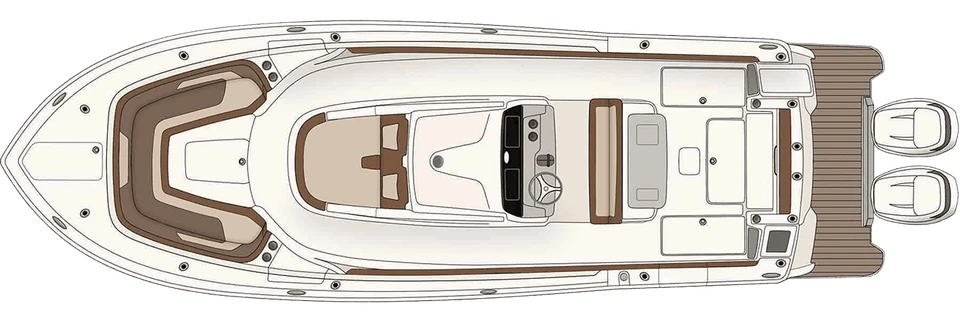 330 LXF deck plan